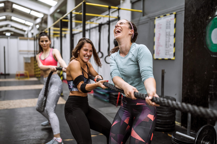 Battle Rope Workout On Cross Training